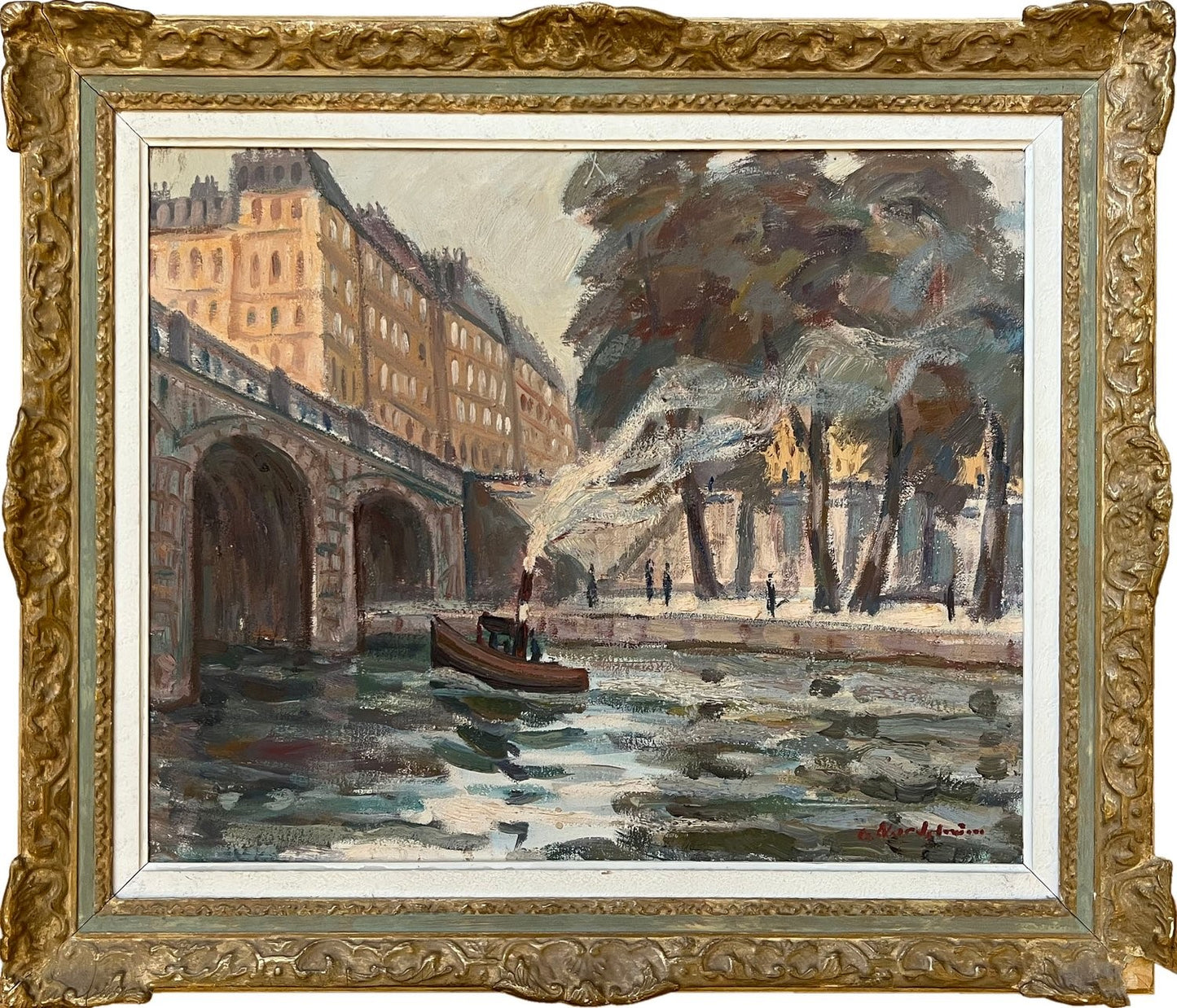 A Tug on the Seine