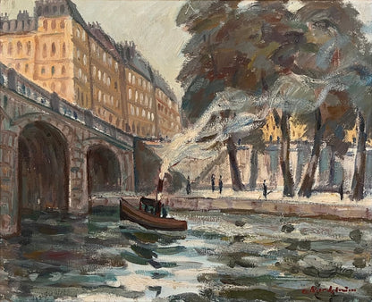 A Tug on the Seine