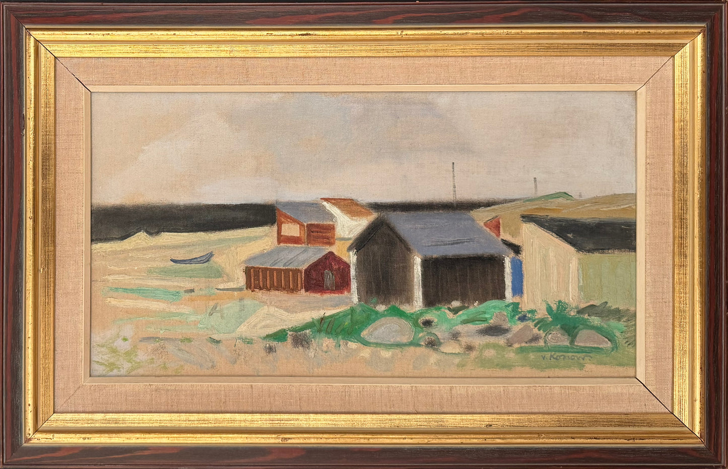 Reserved - A Quiet Beach, 1957