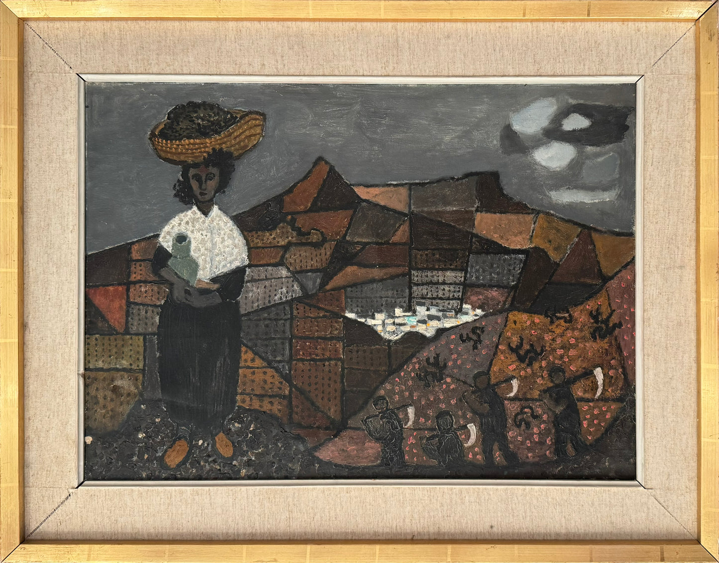 Workers in a Spanish Vineyard