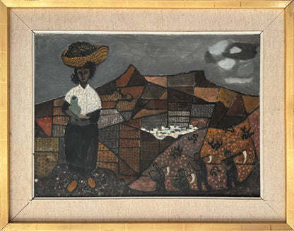 Workers in a Spanish Vineyard