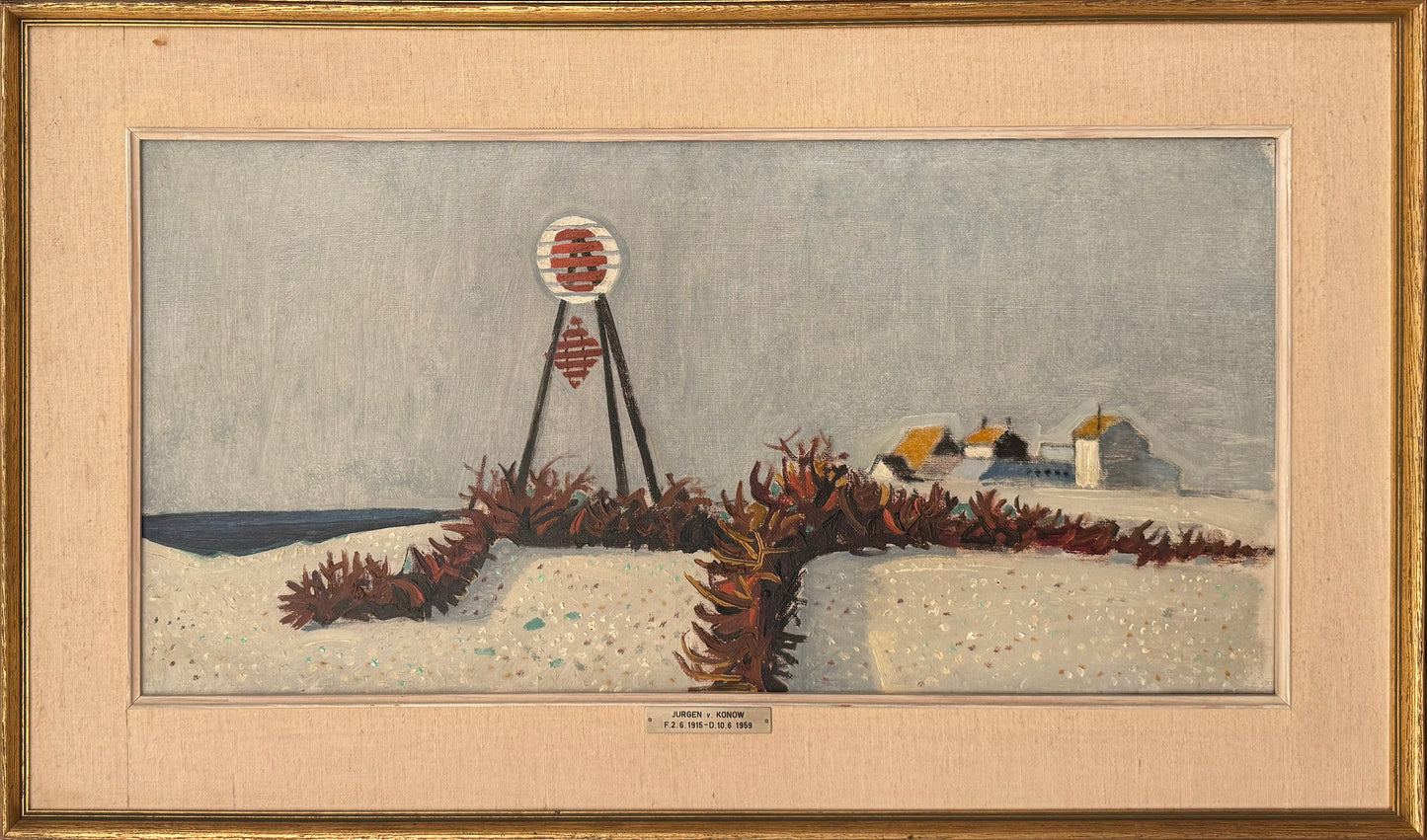 Beach Sign in the Dunes