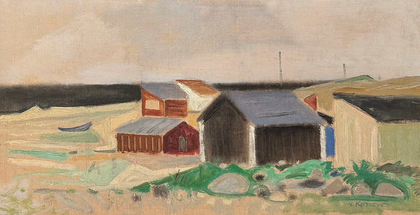 Reserved - A Quiet Beach, 1957
