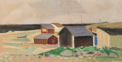 Reserved - A Quiet Beach, 1957