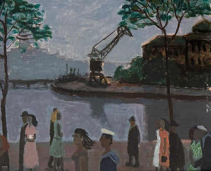 Promenading, 1947