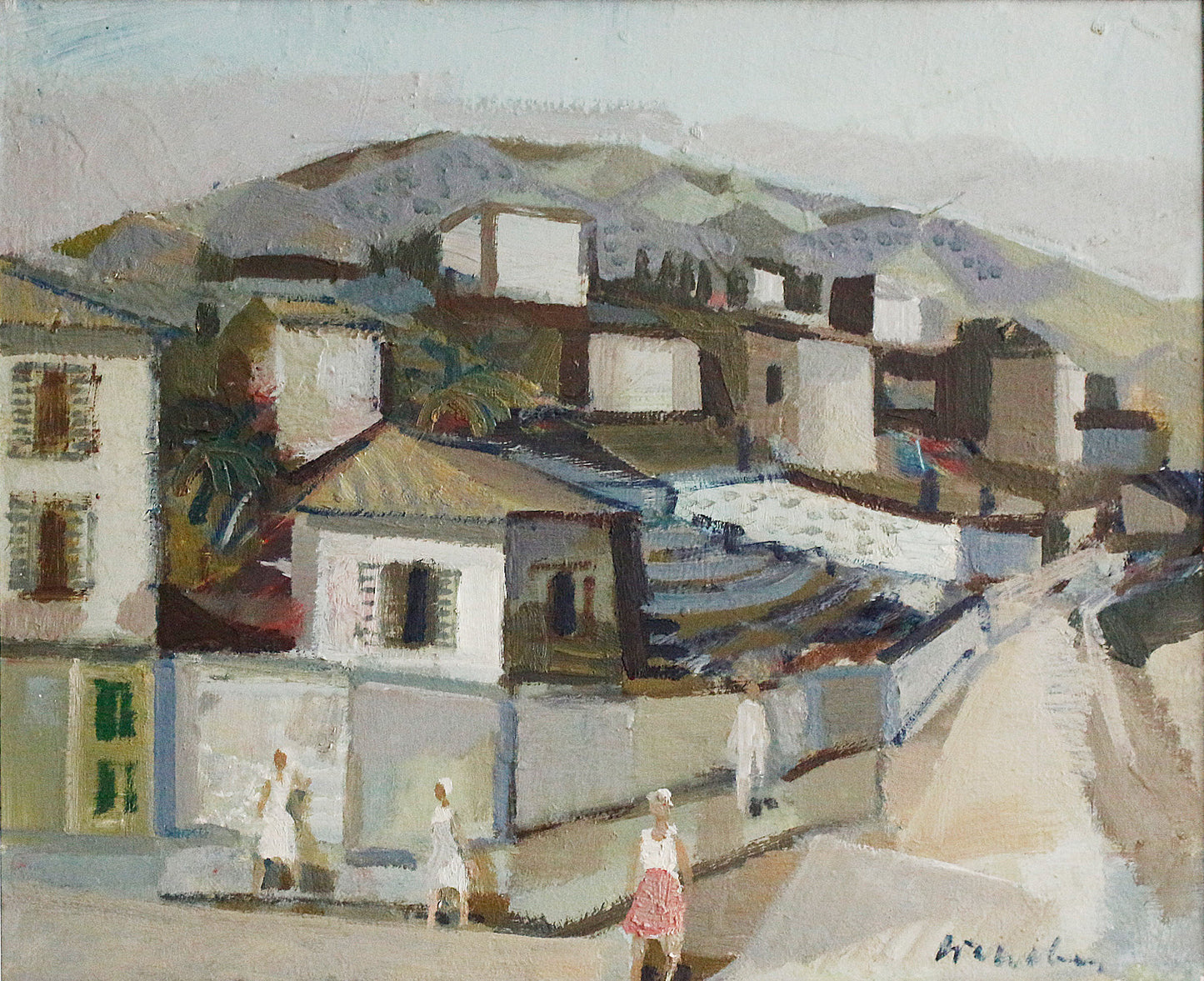 Figures in a Southern Town