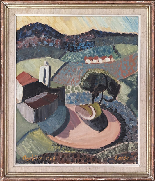 Modernist Tuscan Landscape