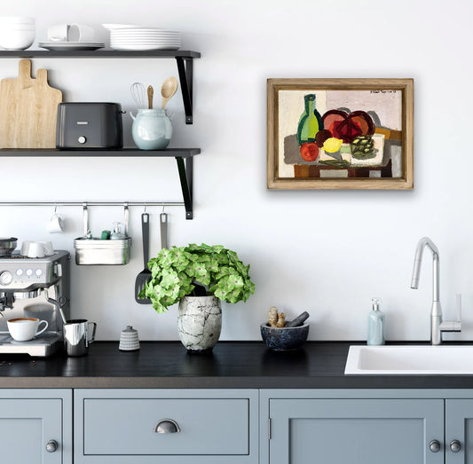 Bottle & Fruit, 1959