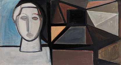 Still Life with Sculpted Head